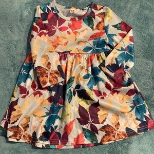 3 for $30 Toddler girl fall leaf dress size 90